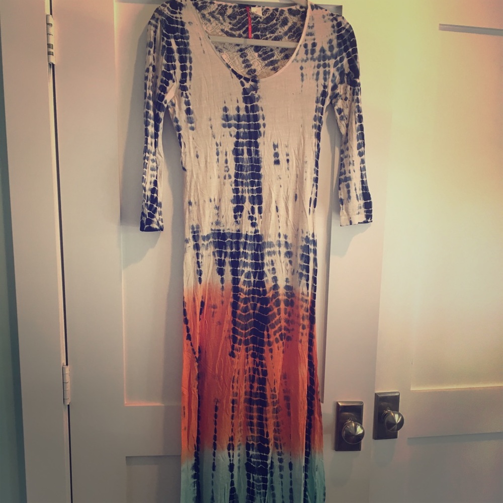 Element Maxi Tie Dye Dress